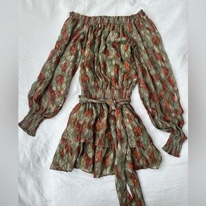 Ramy Brook Off the Shoulder Mini Dress